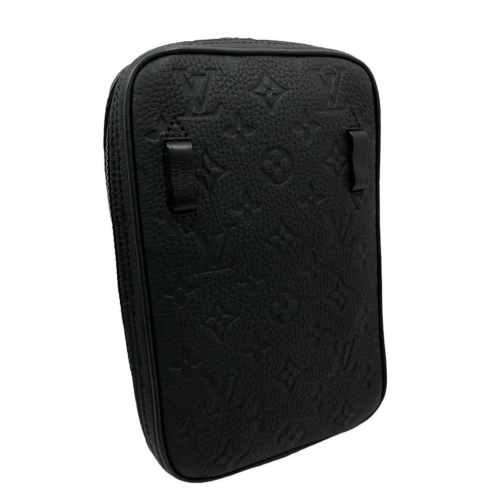 Louis Vuitton Utility Side Shoulder Bag Taurillon Noir - Picture 2 of 8